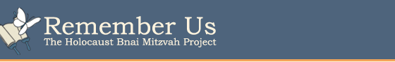 Remember Us: The Holocaust Bnai Mitzvah Project invites children who are preparing for bar/bat mitzvah to connect with the memories of children who were lost in the Holocaust before they could be called to the Torah.